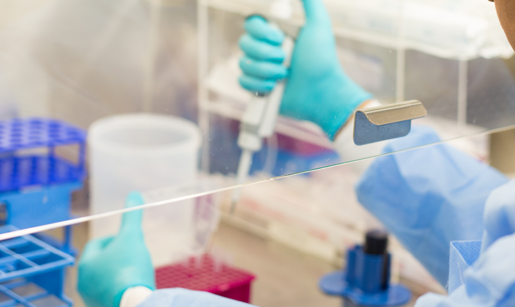 scientist conducting research in a lab